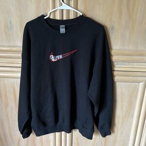 Custom Embroidered Naruto Nike Sweatshirt
